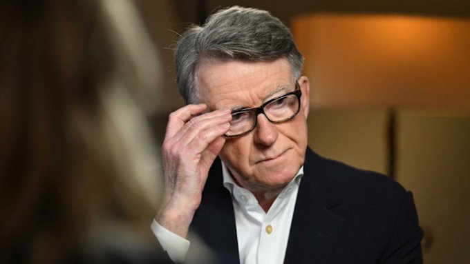 Former UK minister Lord Peter Mandelson resigns as member of ruling Labour Party 