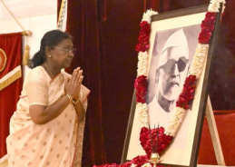 President pays tributes to former President Zakir Hussain on his birth anniversary