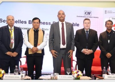 Seychelles President Herminie Attends India-Seychelles Business Roundtable in Mumbai