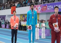 India’s Tejaswin Shankar clinches gold medal at Asian Indoor Athletics Championships in China