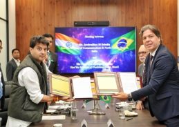 India, Brazil Sign MoU to Boost Cooperation in Postal Sector