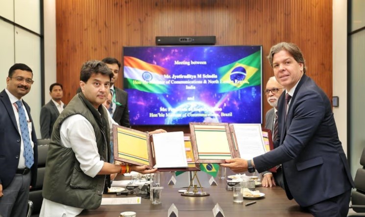 India, Brazil Sign MoU to Boost Cooperation in Postal Sector