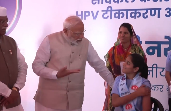 PM Modi launches nationwide HPV Vaccination Programme for girls aged 14 years
