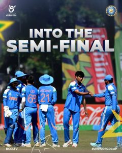 U-19 World Cup: India defeats Pakistan by 58 runs in Bulawayo