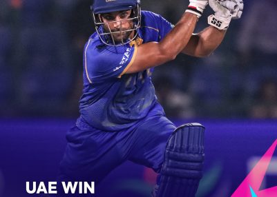 UAE secures five-wicket victory over Canada in ICC T20 World Cup