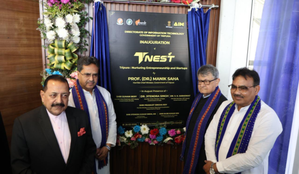 Tripura’s first incubation and innovation hub inaugurated in Hapania, Agartala
