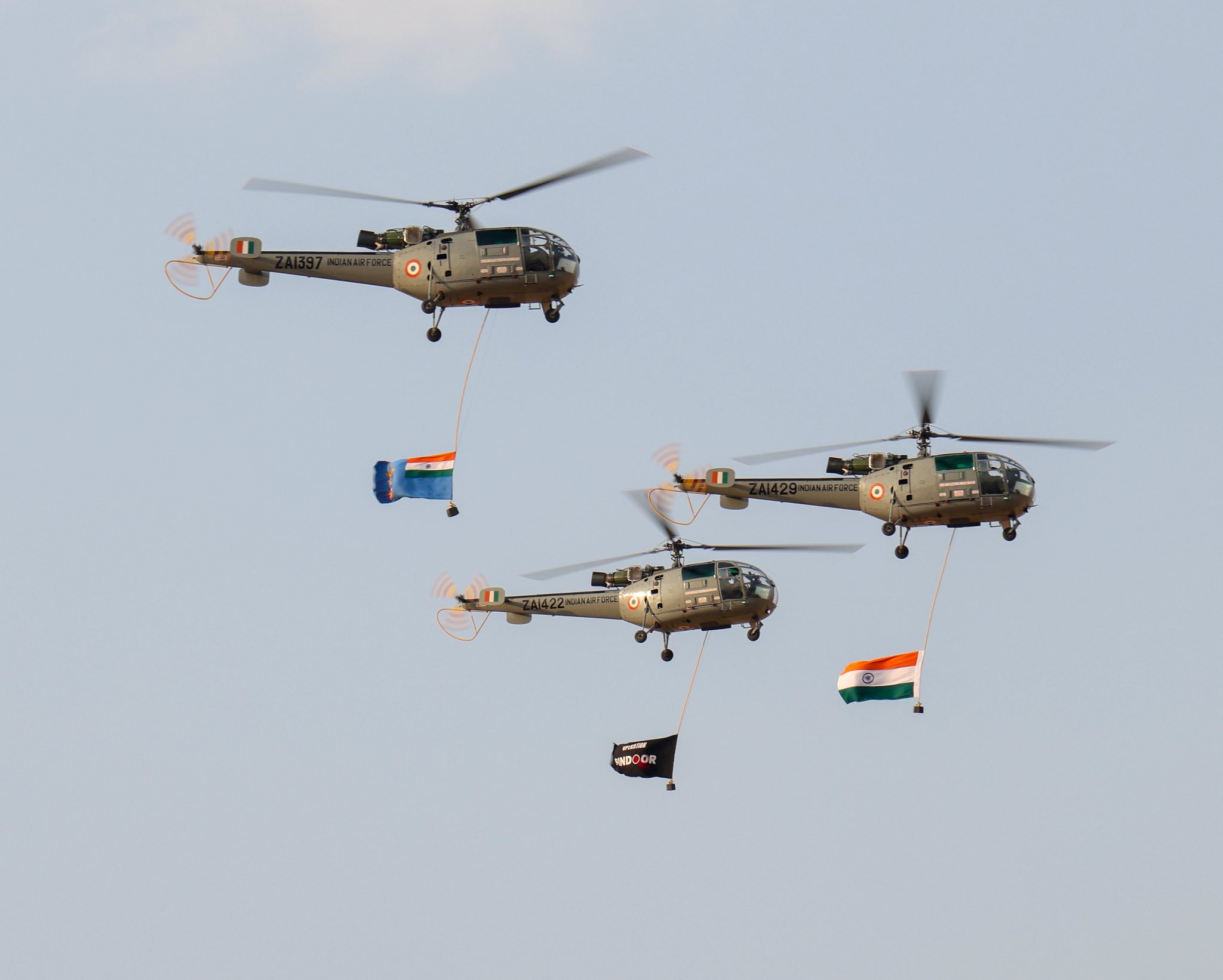 Indian Air Force demonstrates combat strength in Exercise Vayu Shakti in Rajasthan 