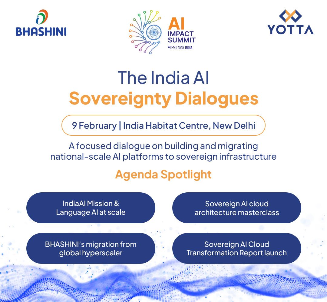 Yotta Data Services deploys BHASHINI’s end-to-end sovereign AI cloud on Government platforms
