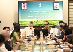 Agriculture Minister Chouhan Meets Andhra CM Naidu, Discuss budget schemes & agri growth