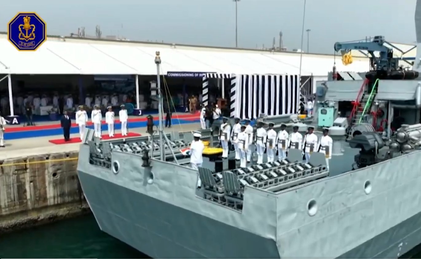 Indian Navy inducts Anjadip, fourth Anti-Submarine Warfare Shallow Water Craft