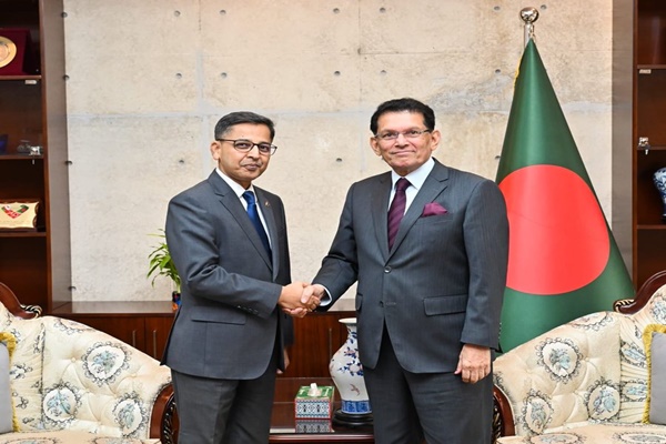 Indian High Commissioner Pranay Verma Meets Khalilur Rahman, Emphasises People-Centric Cooperation