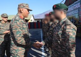 Northern Army Commander General Pratik Sharma visits Kishtwar, commends troops for Operation Trashi