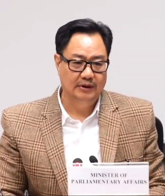 Union Minister Kiren Rijiju says Delhi Police has arrested the accused who allegedly insulted Arunachal Pradesh women