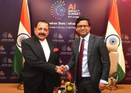 Union Minister Jitendra Singh meets UK’s AI and Online Safety Minister Kanishka Narayan at India AI Impact Summit