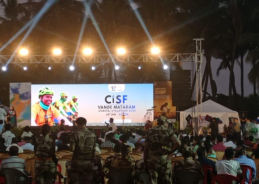 CISF Vande Mataram Coastal Cyclothon-2026 reaches Chicalim in Goa