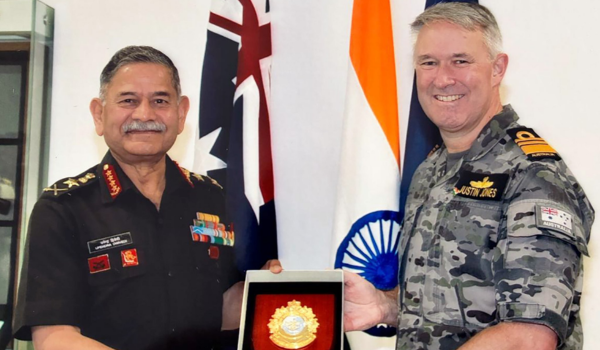 COAS General Upendra Dwivedi calls on Australian Defence Force Chief of Joint Operations 