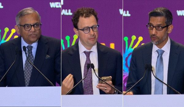 Big tech companies’ CEOs attend opening ceremony of India AI Impact Summit