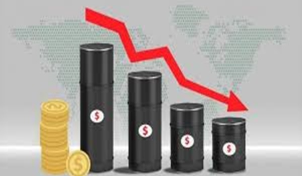 Global crude oil prices fall over 1 per cent