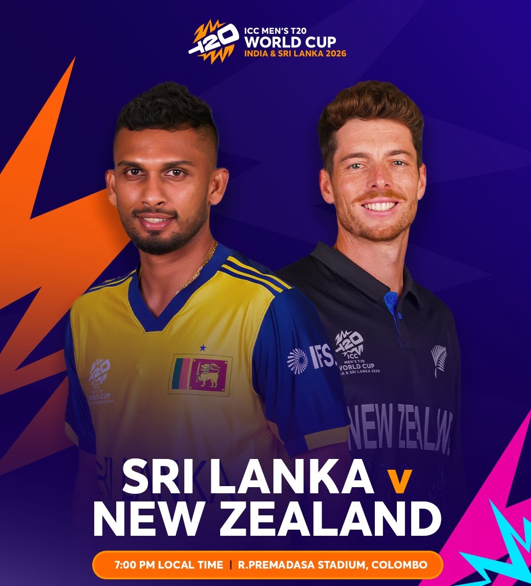 ICC T20 Cricket World Cup: New Zealand to take on Sri Lanka in group 2 super 8 match in Colombo today