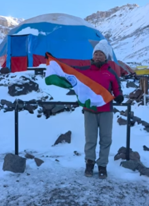 Indian mountaineer from Arunachal Pradesh successfully summits Mount Aconcagua, the highest peak in Western Hemisphere