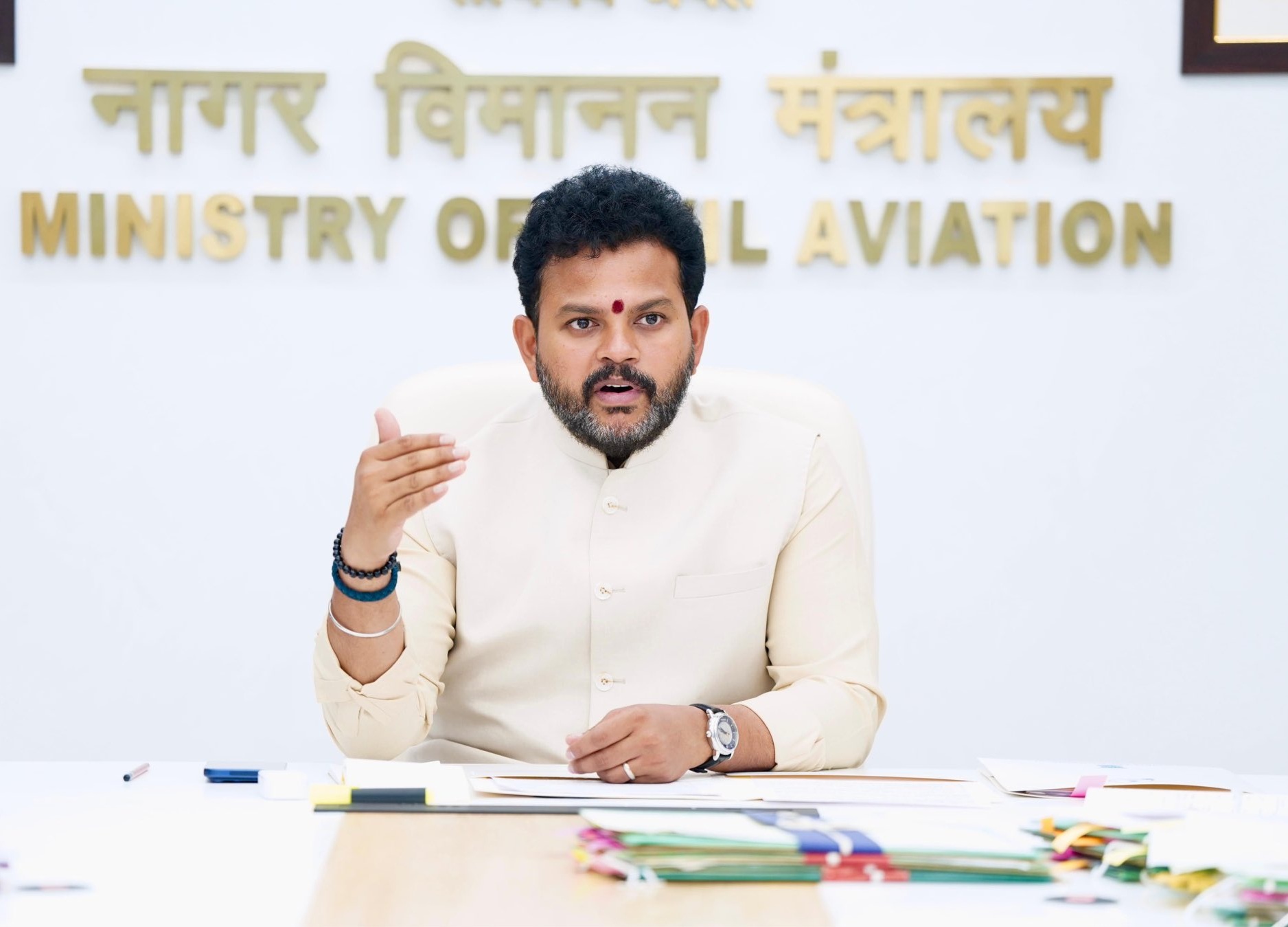 सरकार आंध्रप्रदेश के प्रमुख मंदिरों के पास के पर्यटन स्थलों का समग्र विकास करने की योजना बना रही है: नागर विमानन मंत्री के राममोहन नायडू