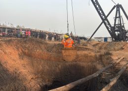 Meghalaya: Search, rescue operations continue in mine explosion site at Mynsngat, Thangsko area