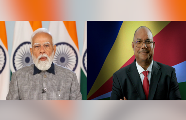 सेशेल्स के राष्ट्रपति पैट्रिक हमिनी पांच दिन की भारत यात्रा के अंतिम चरण नई दिल्ली पहुंचे; चेन्नई और मुबंई में विभिन्न क्षेत्रों के संबधित पक्षों से मुलाकात की