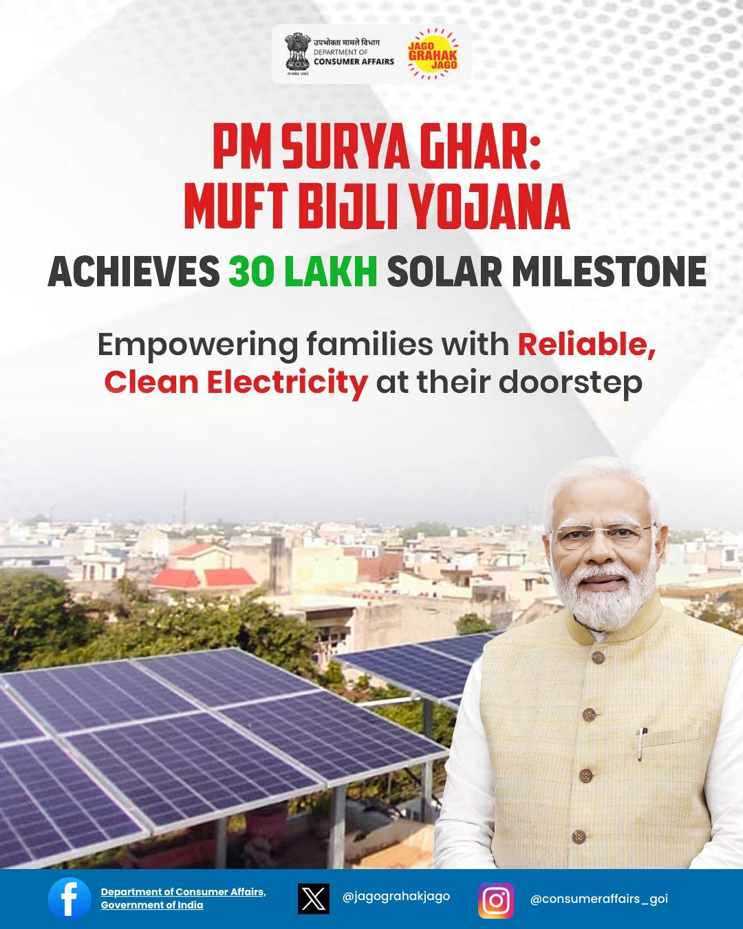 PM SuryaGhar scheme is commendable milestone in country’s clean energy journey: PM Modi