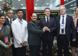 French President Macron and Union Minister Nadda inaugurate Indo-French Centre for AI in Global Health 