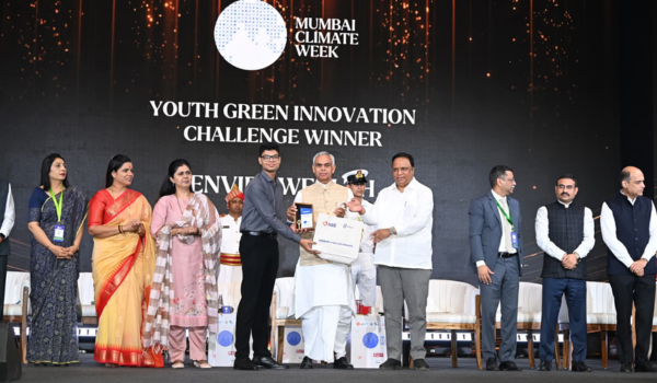 Maharashtra Governor Acharya Devvrat addresses valedictory session of Mumbai Climate Week 