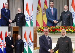 PM Modi holds meeting with Spain President Pedro Sanchez in New Delhi