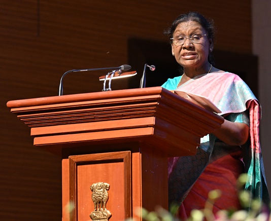 President Droupadi Murmu inaugurates four Day National Arogya Fair at Shegaon in Buldhana District