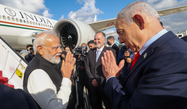 PM Narendra Modi departs from Israel for India