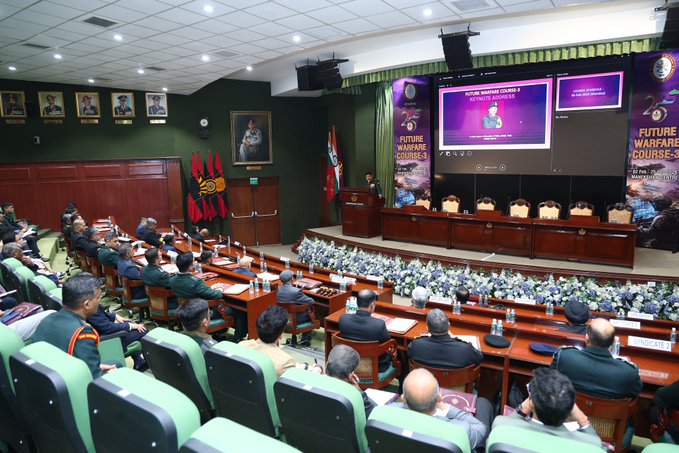 Third edition of tri-services Future Warfare Course commences in New Delhi today