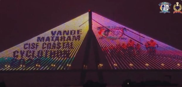 CISF’s Vande Mataram Coastal Cyclothon Reaches Sullurpeta