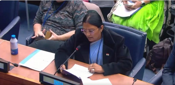 WCD Minister Savitri Thakur reaffirms India’s commitment to inclusive and rights-based social development at CSocD64