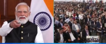 प्रधानमंत्री मोदी ने सेमीकंडक्टर विनिर्माण इकाई की आधारशिला रखीं, कहा- वैश्विक चिप निर्माण में भारत की भागीदारी होगी मज़बूत