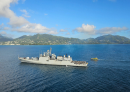Indian Naval Ship Trikand Concludes Port Call at Port Victoria, Seychelles