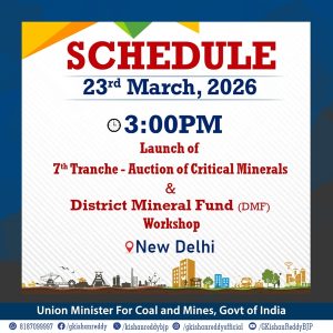 Government to launch 7th tranche of auction for critical and strategic mineral blocks today
