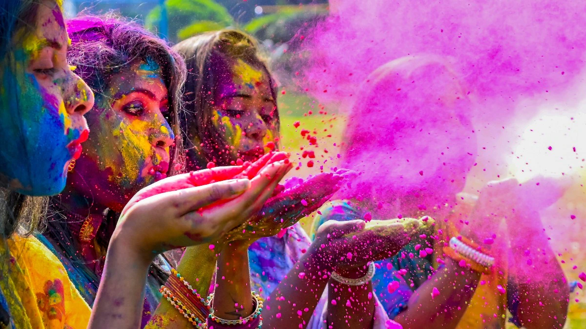 Delhi Celebrates Holi with Vibrant Spirit