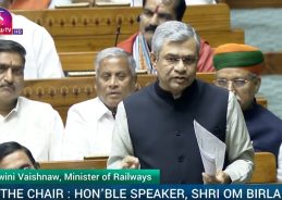 Railway Minister Ashwini Vaishnaw says in Lok Sabha, Govt transformed Railways across all sectors in last decade