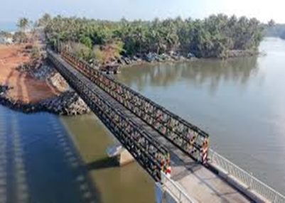 Sri Lanka: Bailey Bridge built with Indian assistance restores key coastal link