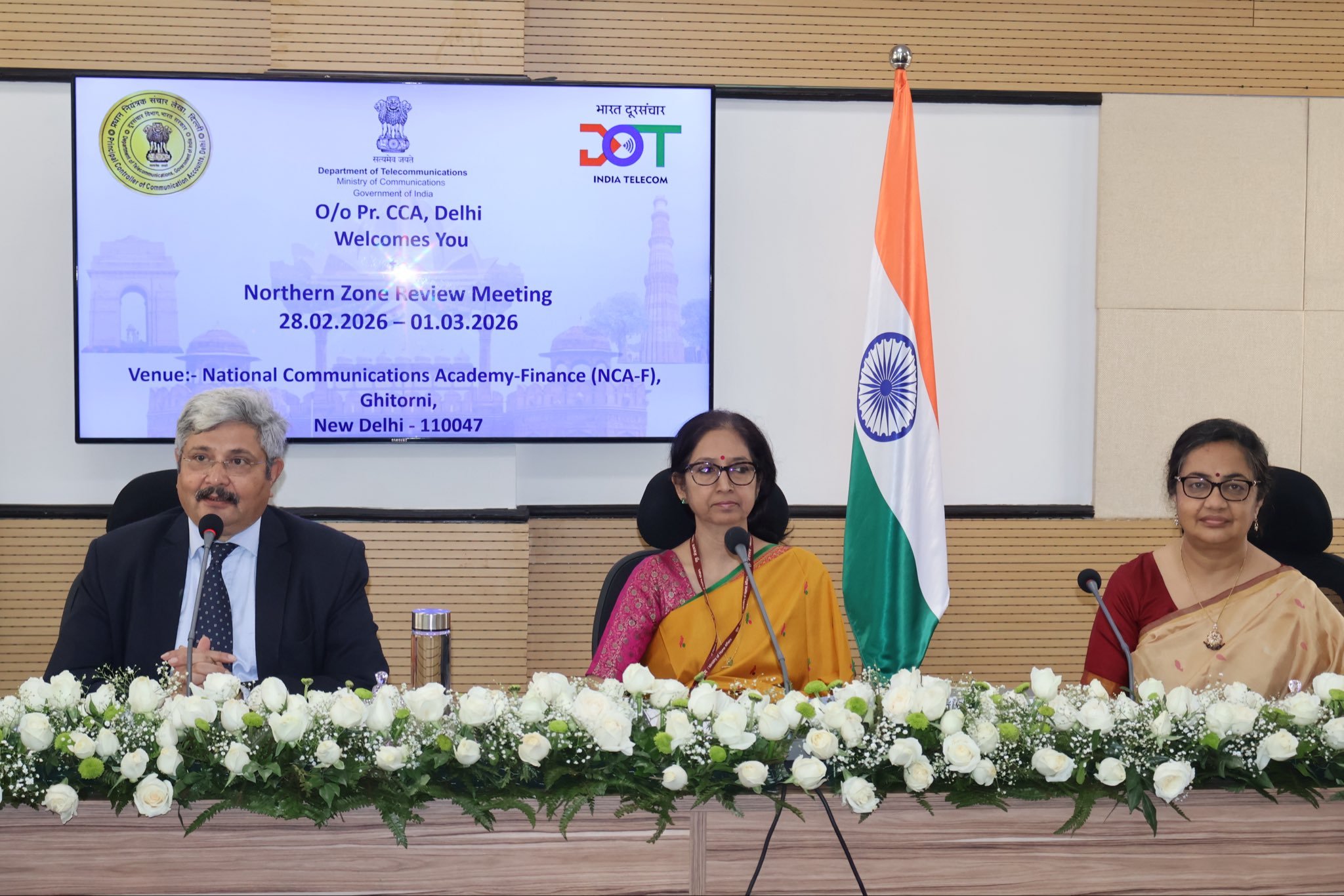 सीजीसीए वंदना गुप्ता ने उत्तर क्षेत्र समीक्षा बैठक का उद्घाटन किया