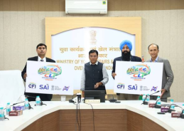 Union Minister Dr Mansukh Mandaviya unveils logo of world’s first franchise-based Cycling League of India