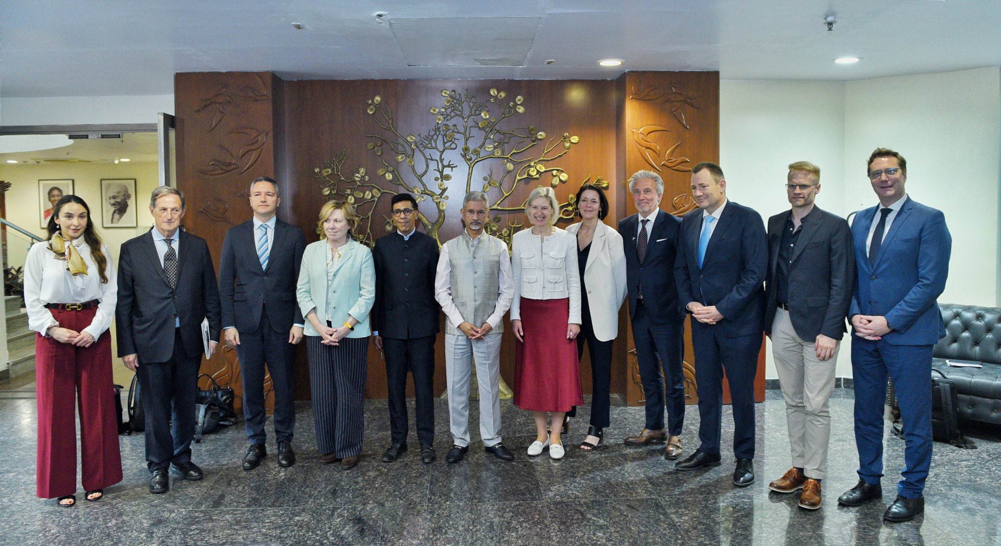 EAM Dr S Jaishankar holds meeting with members of European Parliament