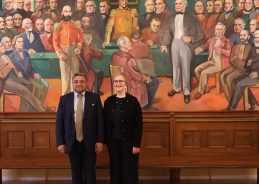 EAM Secretary (West), Sibi George, calls on Speaker of Alþingi, Parliament of Iceland, Mrs Þórunn Sveinbjarnardóttir