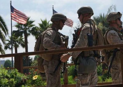 US Central Command deploys 3,500 Marines and sailors aboard USS Tripoli to Middle East