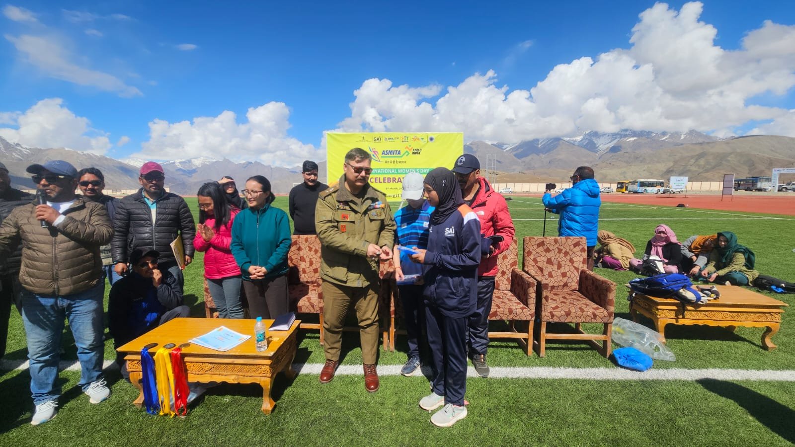 लद्दाख में अंतर्राष्ट्रीय महिला दिवस पर ‘माई भारत युवा कारगिल’ विशेष खेल कार्यक्रम का आयोजन