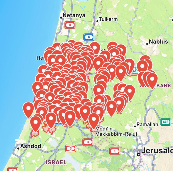 Iran launched repeated missile attacks on Israel: Israel Defence Forces