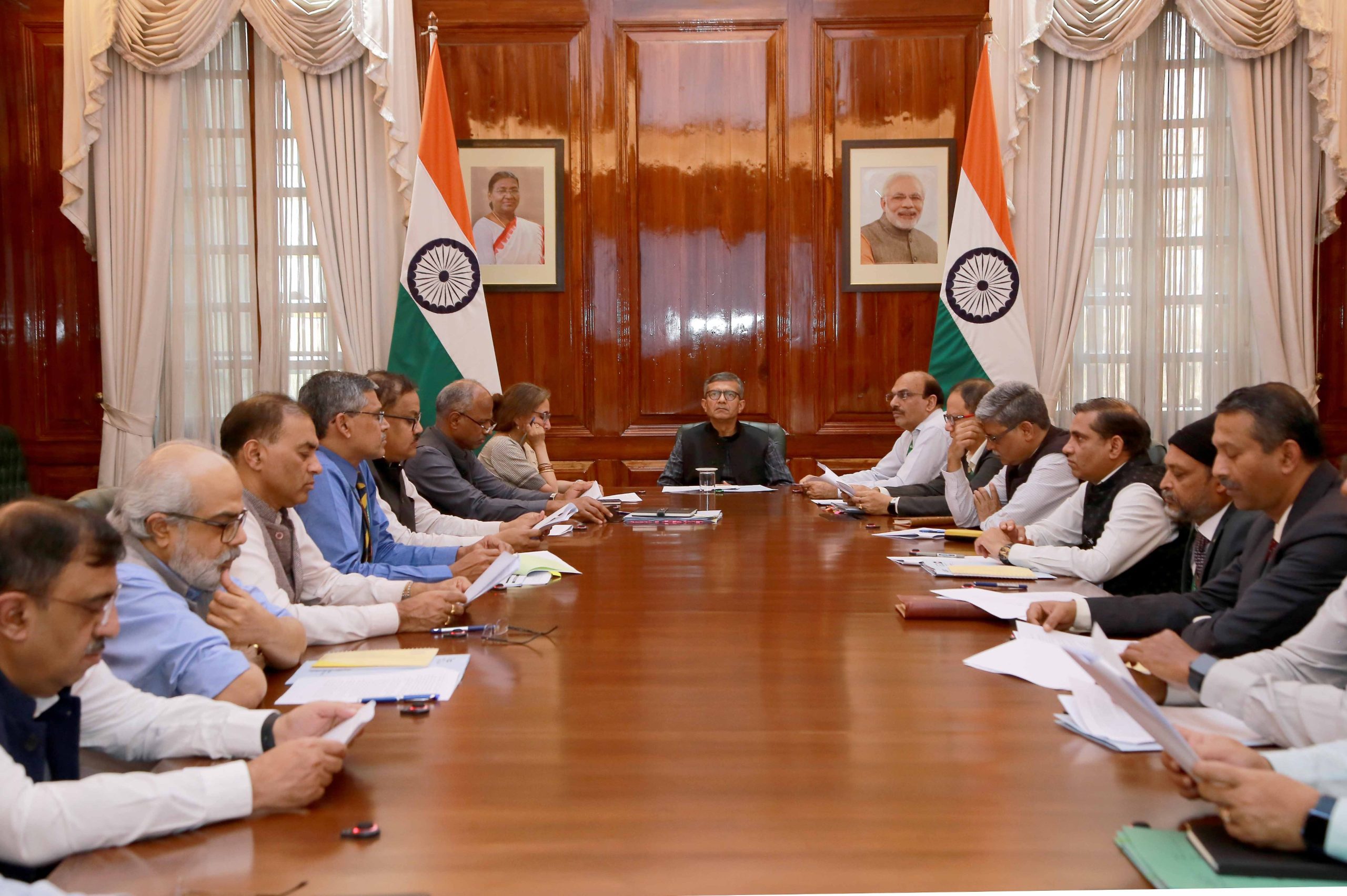 New Delhi: Defence Secretary Rajesh Kumar Singh Chairs Seva Sankalp Resolution Meeting